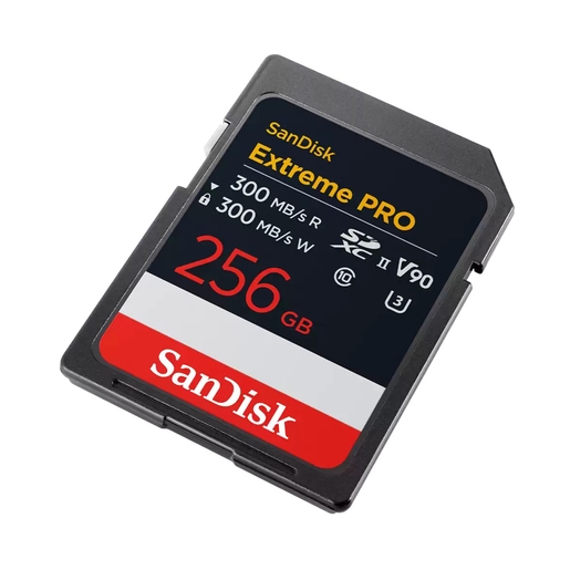 SanDisk ExtremePro 256GB 300MB/s SDXC V90 UHS-II Speicherkarte