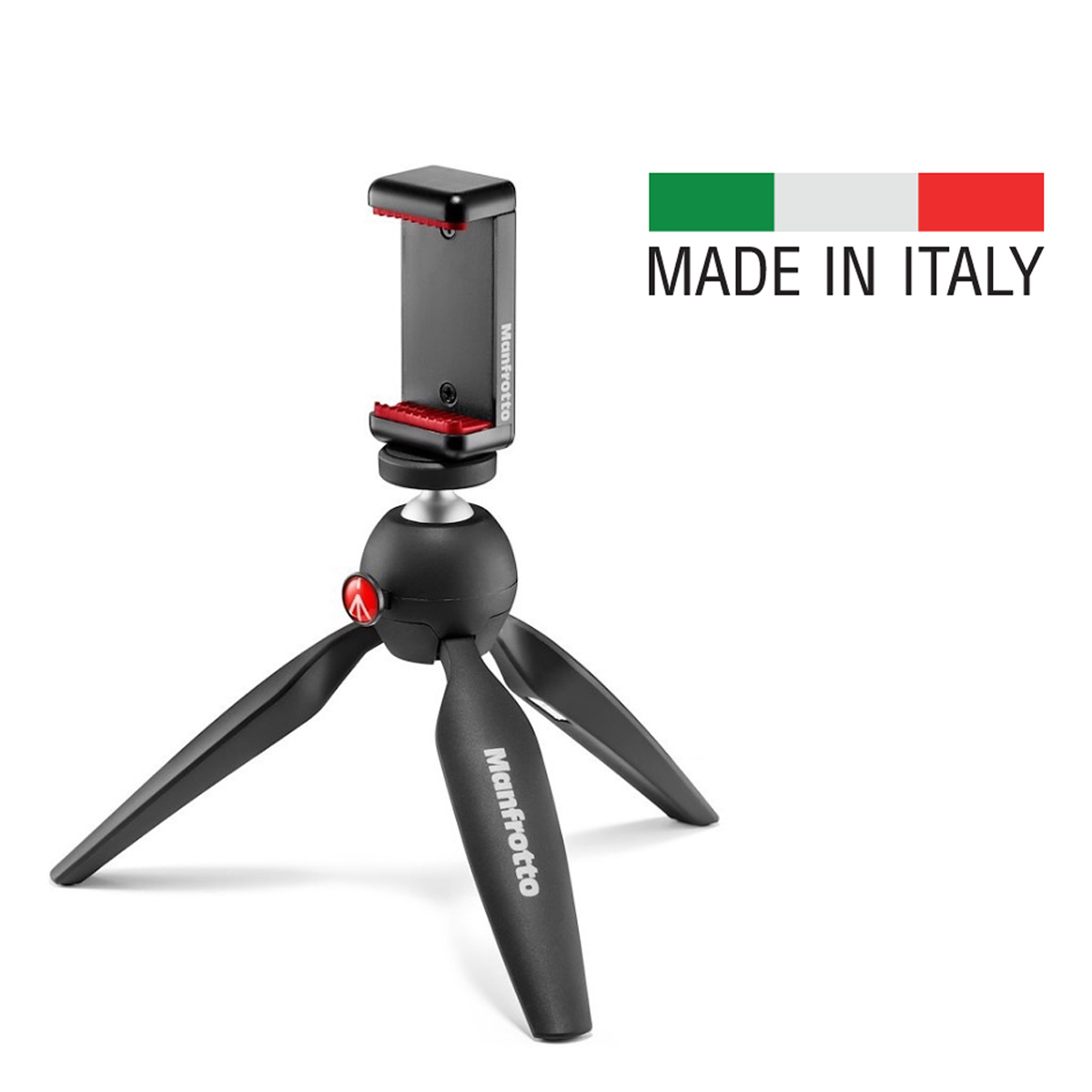 Manfrotto PIXI Mini-Stativ mit Smartphone-Klemme s