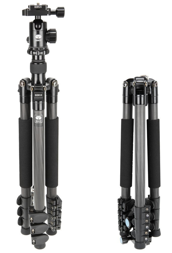 SIRUI ET-1204 Easy Traveler - Dreibeinstativ Carbon mit E-10 Kopf