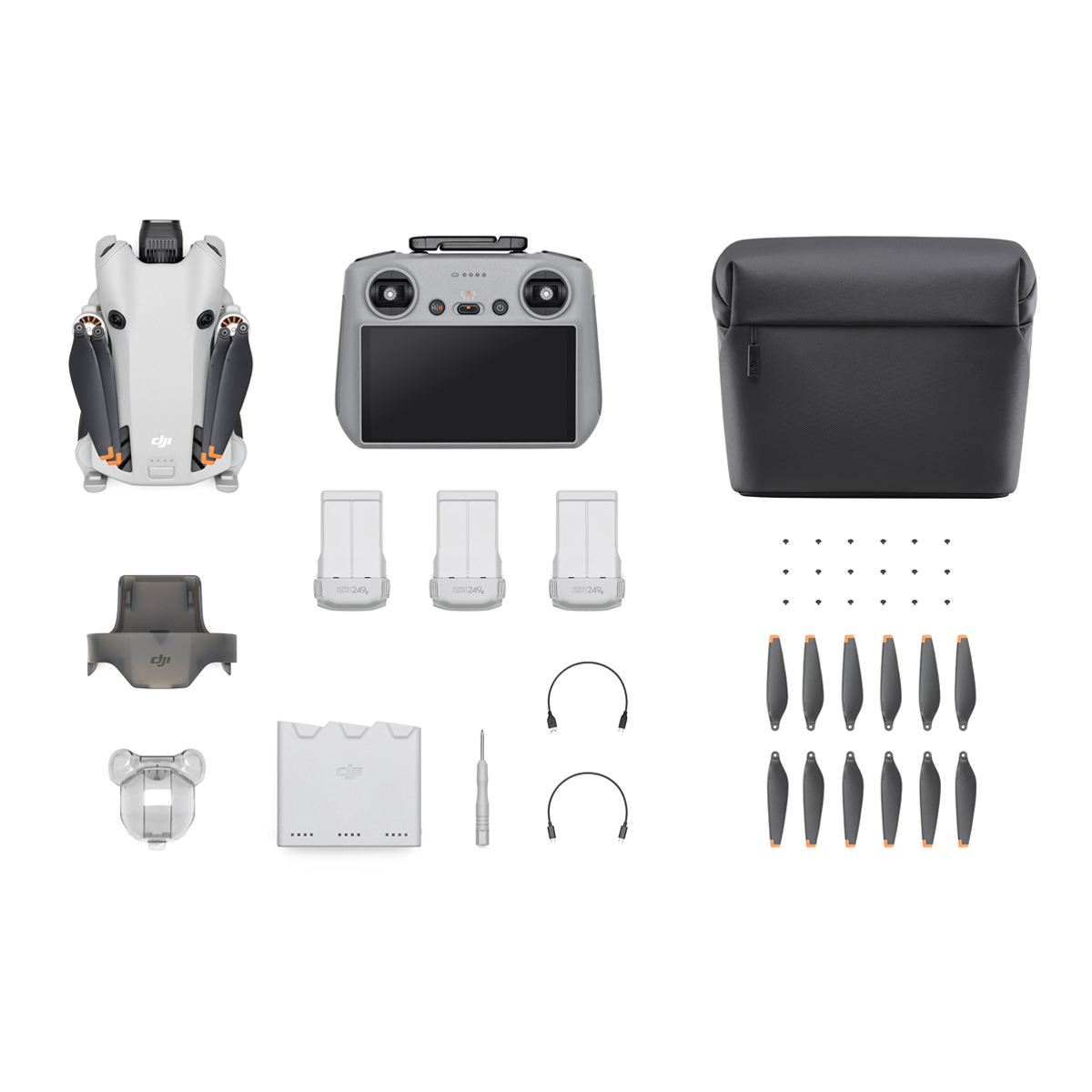 DJI Mini 4 Pro +  RC2 Fly More Combo Quadrokopter + Fernsteuerung m. Display
