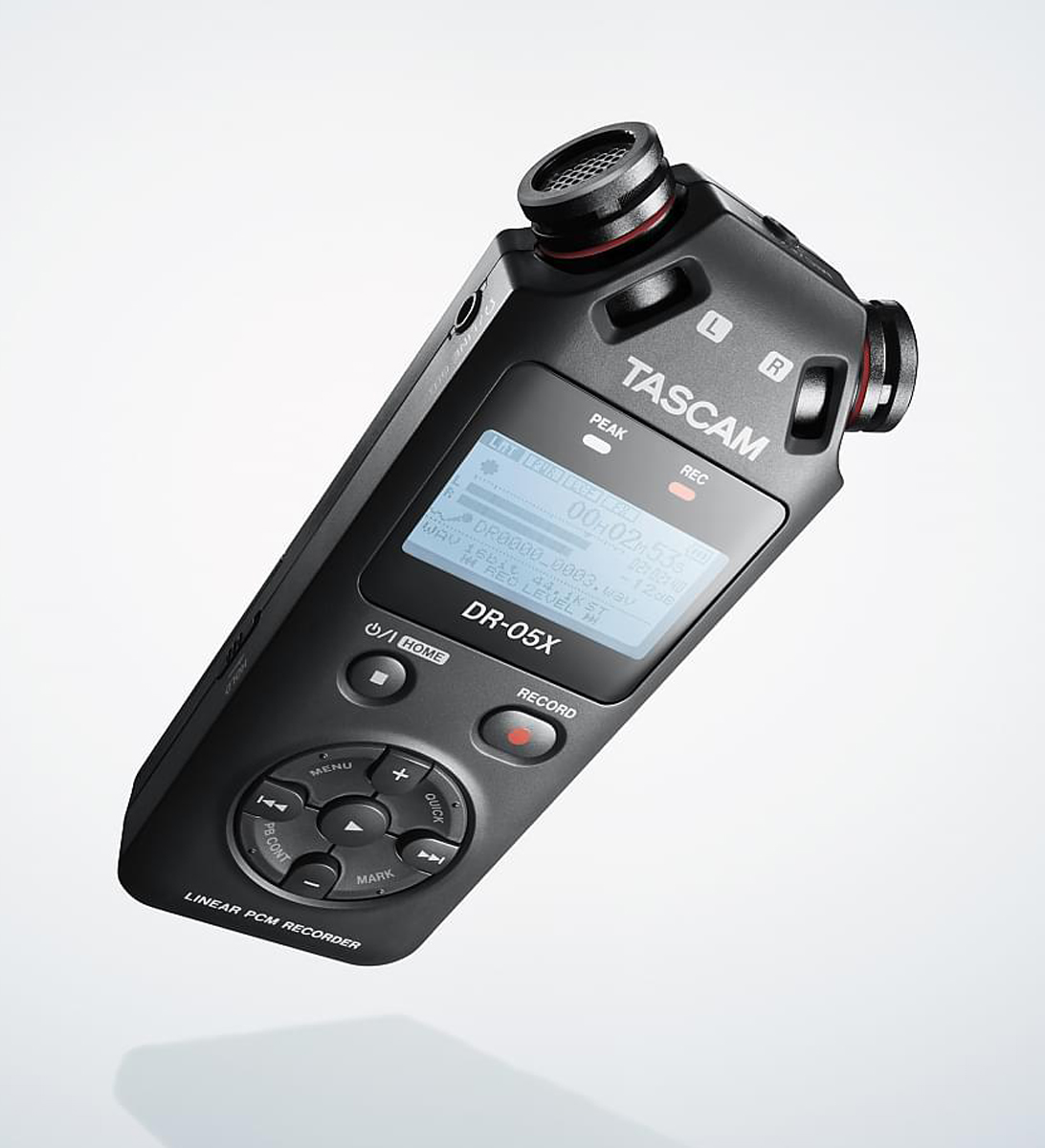 Tascam DR-05X Stereo-Audiorecorder und USB-Interface