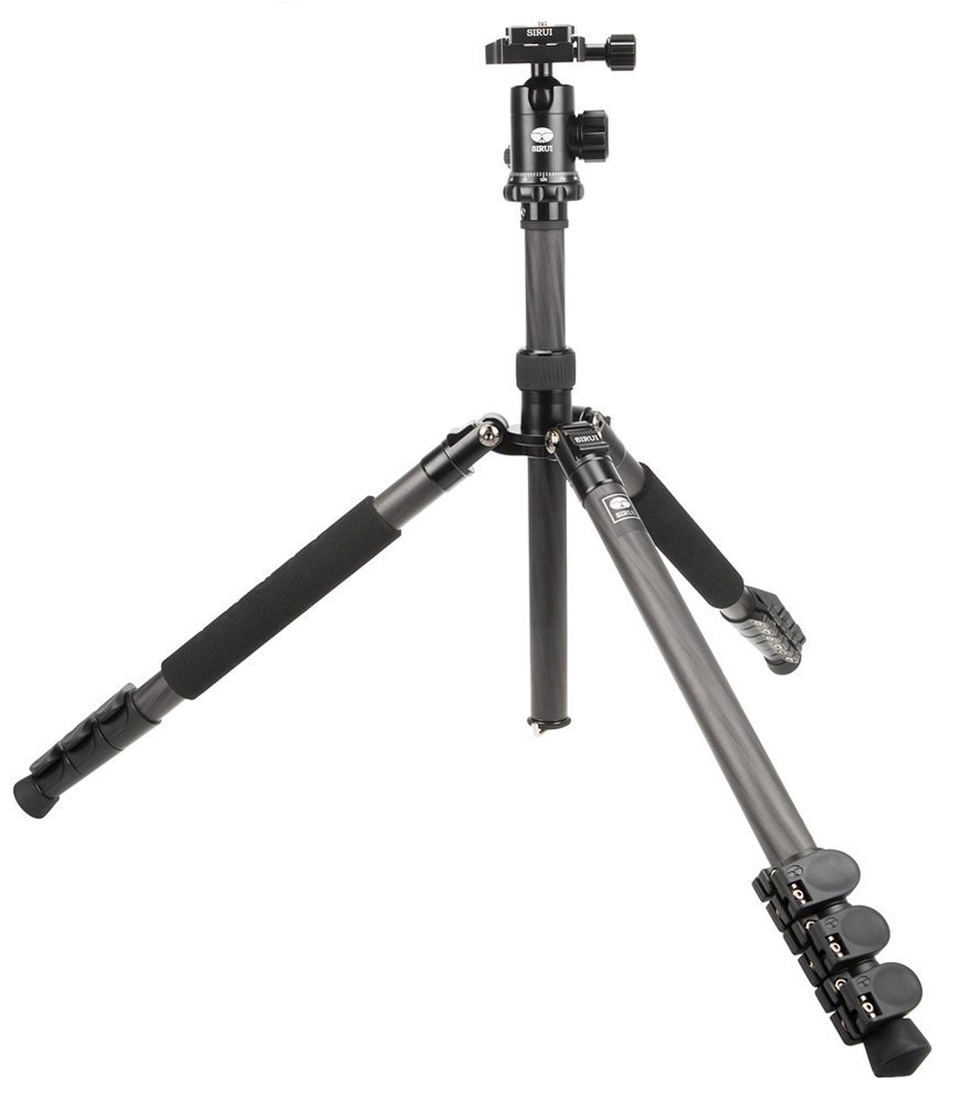SIRUI ET-1204 Easy Traveler - Dreibeinstativ Carbon mit E-10 Kopf