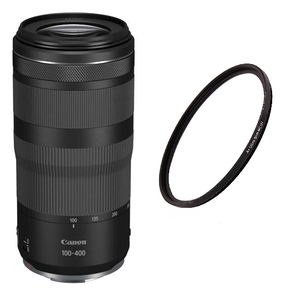 Canon RF 100-400mm 5.6-8 IS USM + BMC UV-Filter MC Slim 67mm