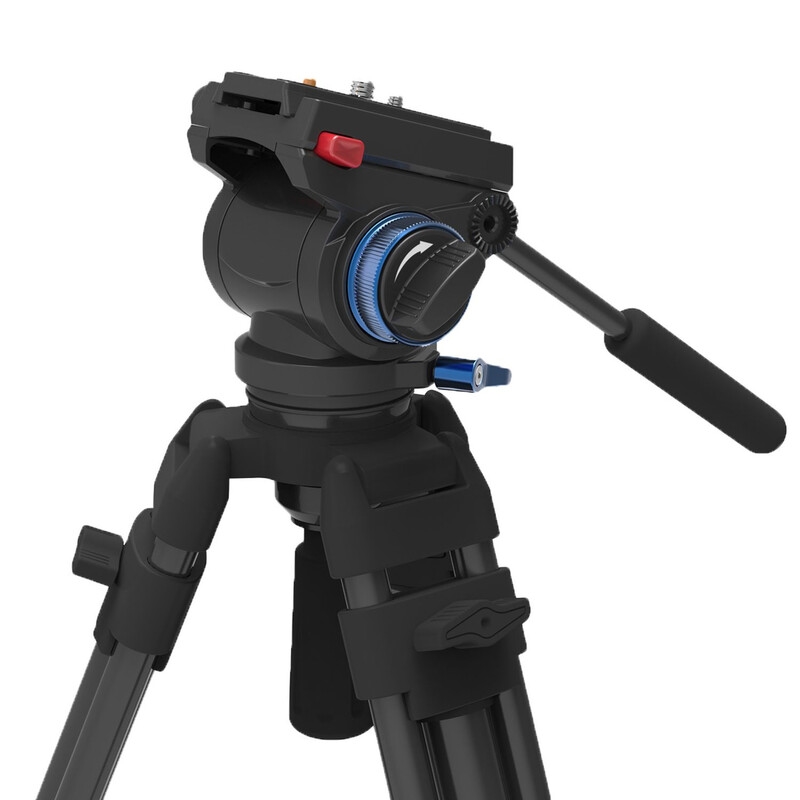 Leofoto LF-60 Videostativ mit VT-10 Fluid-Videokopf