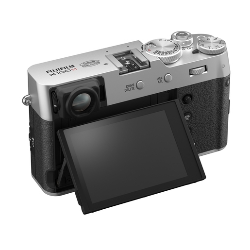 Fujifilm X100VI silber + Voigtländer 256GB UHS-II ultraschnelle Speicherkarte