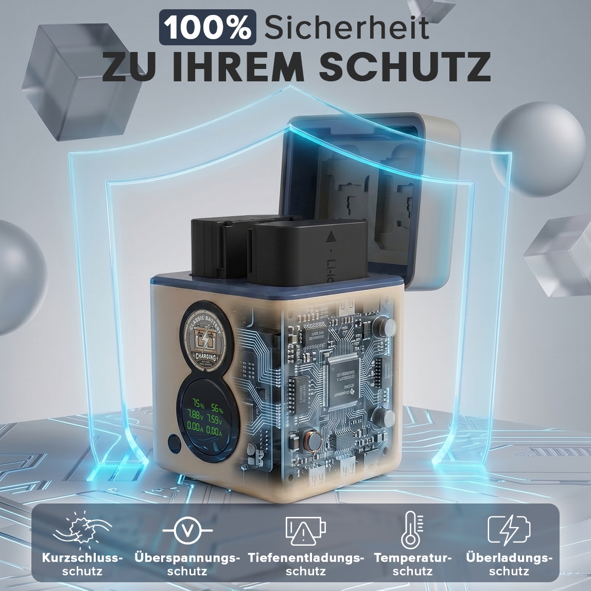 Batterie, Schaltkreis, Gerät, Leuchten, Schild