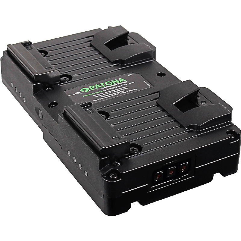 PATONA Premium Hot Swap Adapter inkl. Ladefunktion für 2x V-Mount NANO Akkus