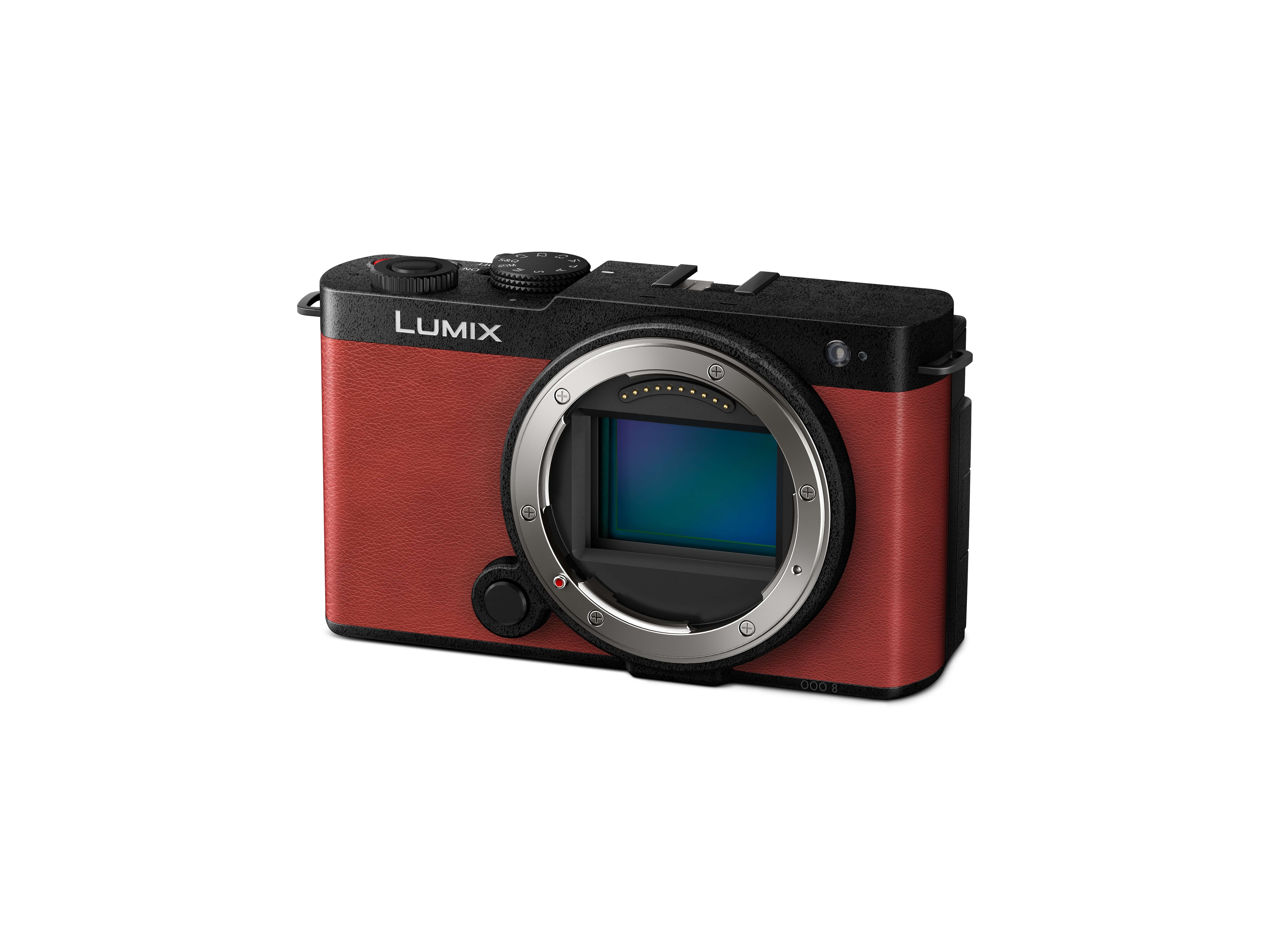 Panasonic Lumix S9 Gehäuse rot + Lumix S 18-40mm 4.5-6.3