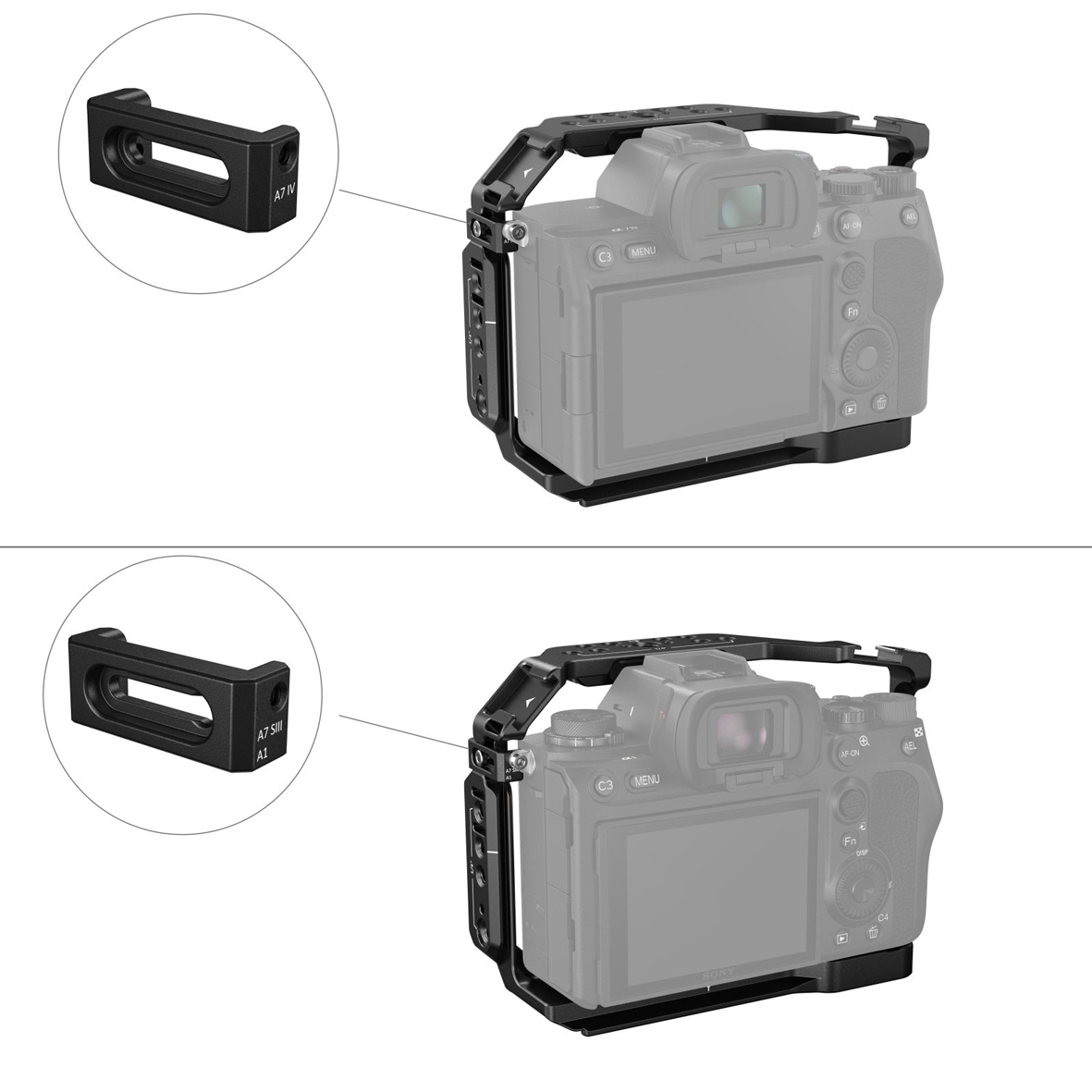 SmallRig 3669C Advanced Kit für Sony Alpha 7R V / 7 IV / 7S III
