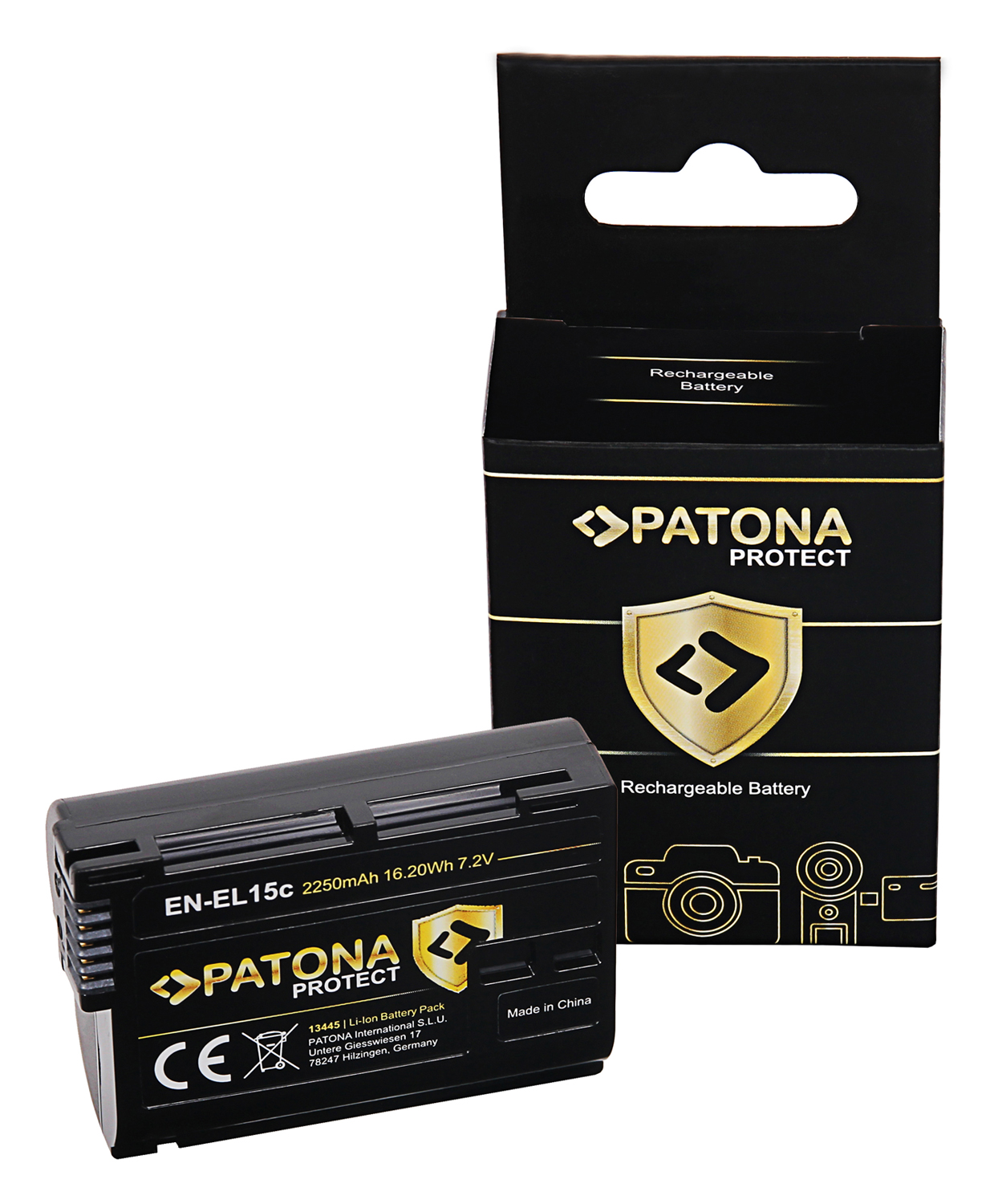 PATONA Protect Akku wie Nikon EN-EL15c