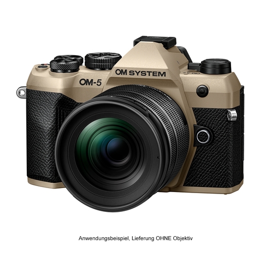 OM SYSTEM OM-5 II Gehäuse sandbeige OM SYSTEM OM-5 II Gehäuse sandbeige