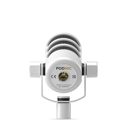 Rode PodMic white, Podcast Mikrofon Rode PodMic white, Podcast Mikrofon