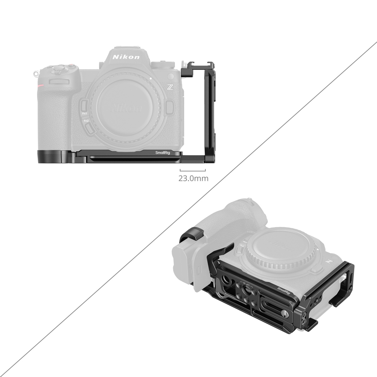 SmallRig 4523 L-Shape Mount Plate für Nikon Z 6III