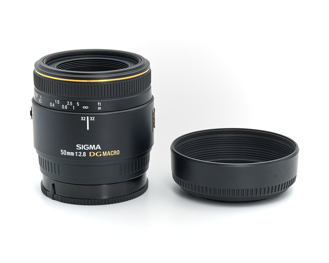 Sigma EX 50mm 2.8 DG Macro für Sony A, wie neu #X36623*