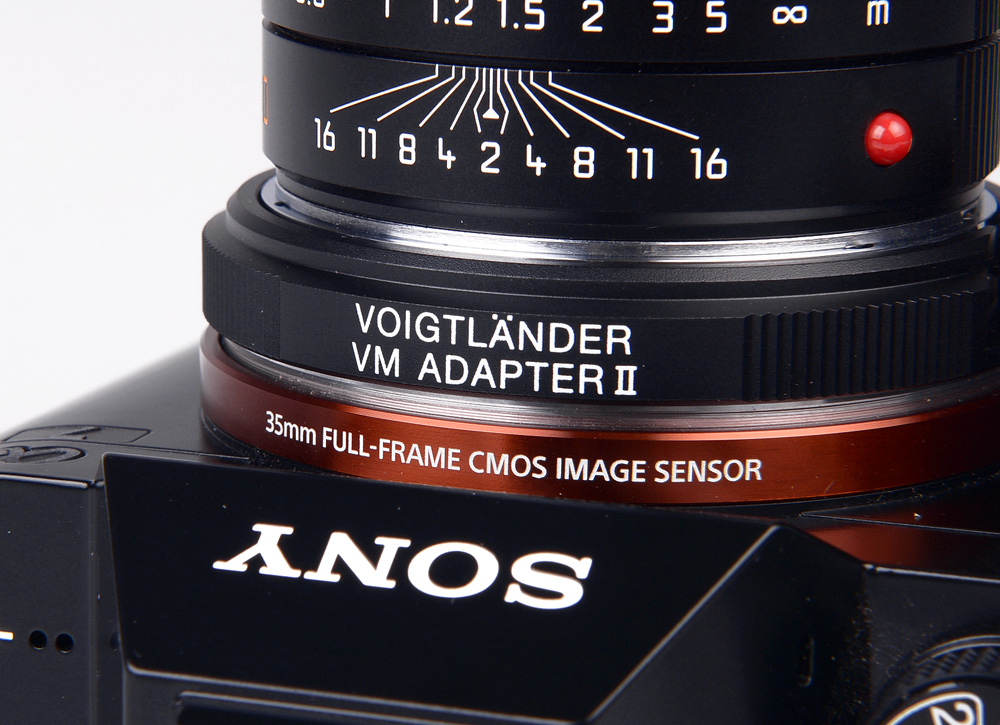Voigtländer Adapter VM / E II Leica M an Sony E-Mount