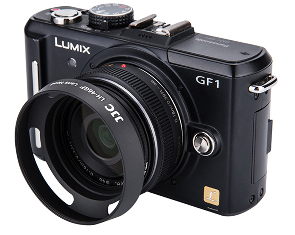 Gegenlichtblende LH-46GFII  für Panasonic 1,7/20mm 20mm II METALL JJC