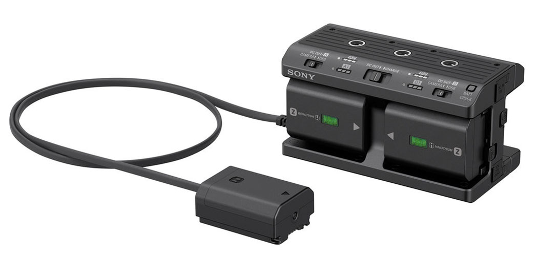 Sony NPA-MQZ1K Mehrfachbatterie-Adapterset inkl. 2x NP-FZ100 Akkus
