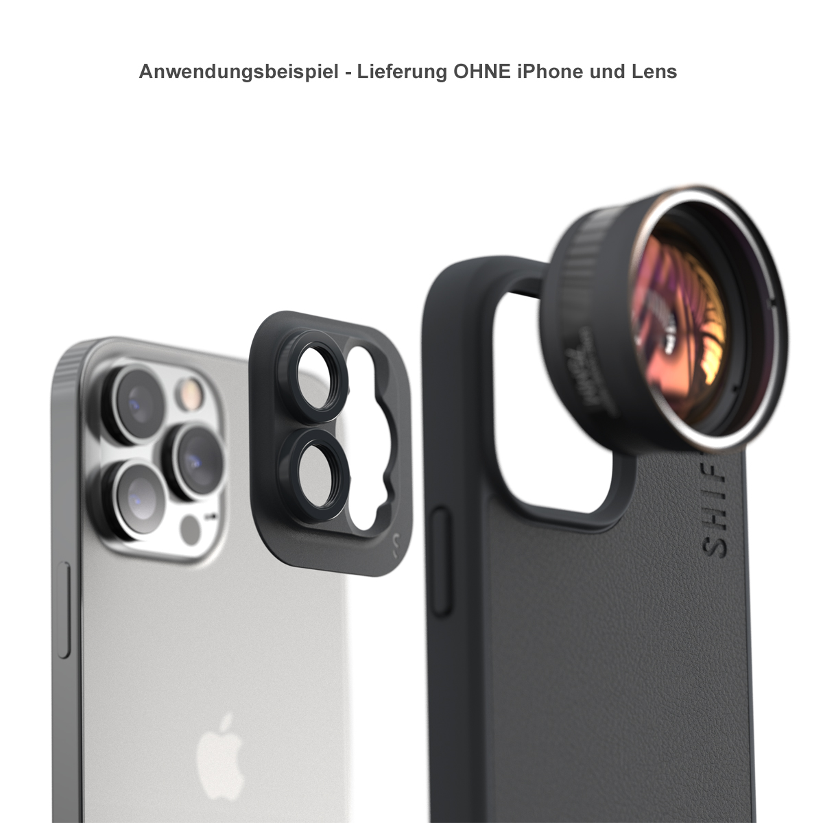 Shiftcam Smartphone Hülle für iPhone 13 mit In-Case-Objektivhalterung