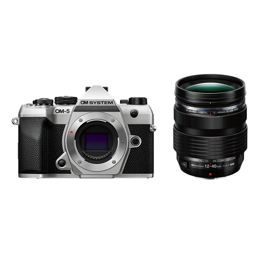 OM SYSTEM OM-5 II silber + M.Zuiko ED 12-40mm 2.8 PRO II