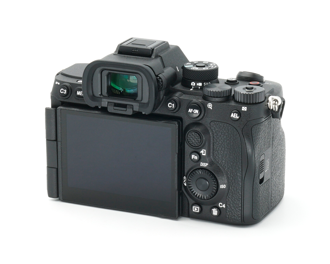 Digitale Kamera, Spiegelreflexlose Kamera, LCD-Bildschirm, schwarz, Griff