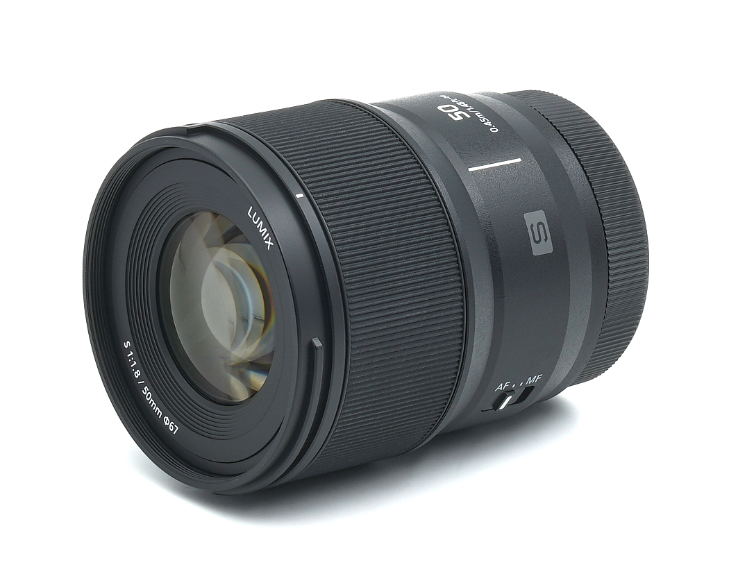 objektiv, Lumix, 50mm, f/1.8, autofokus