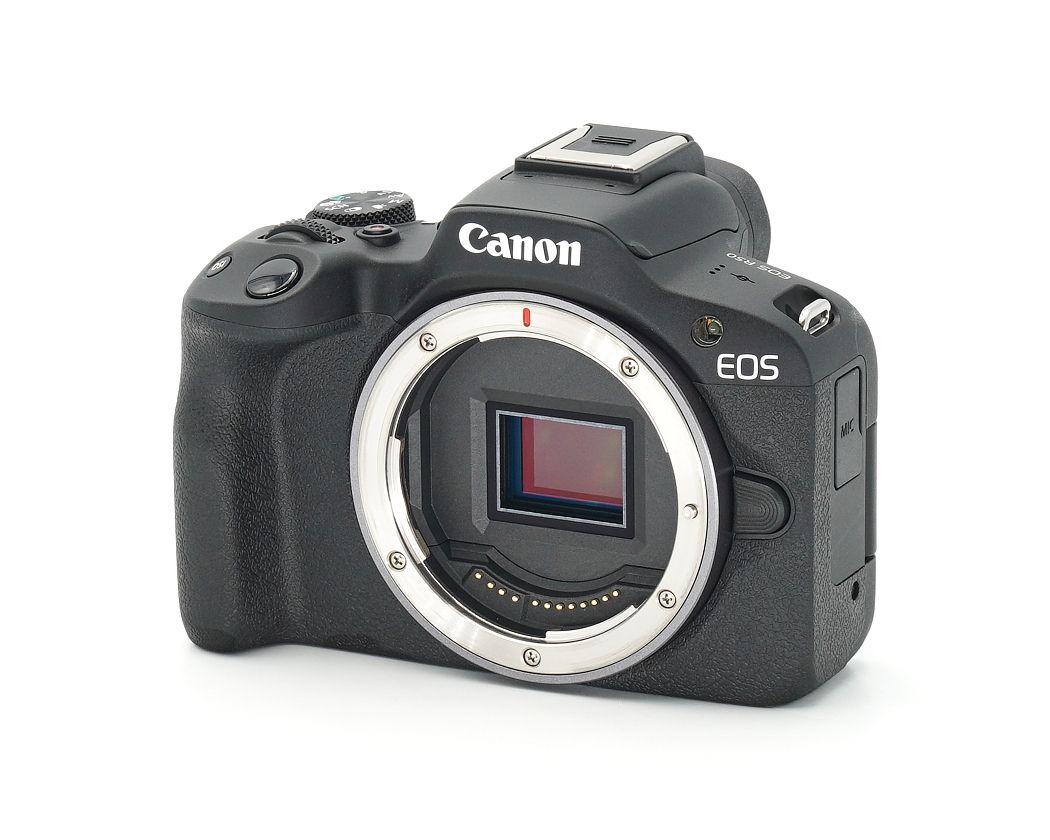 Canon EOS R50 Gehäuse schwarz Ausstellungsstück , nur 3 Auslösungen #**