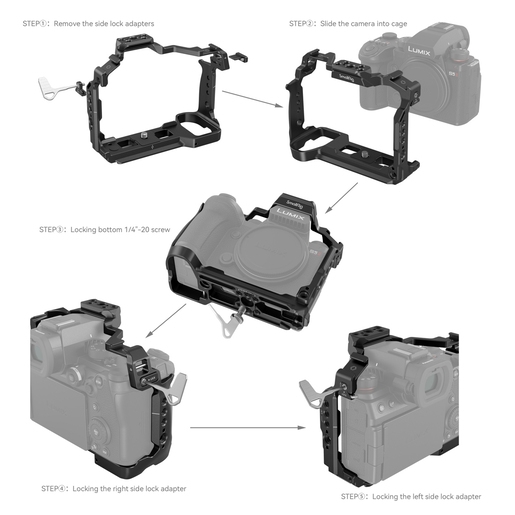 SmallRig 4022 Cage für Panasonic Lumix S5 II & S5 II X