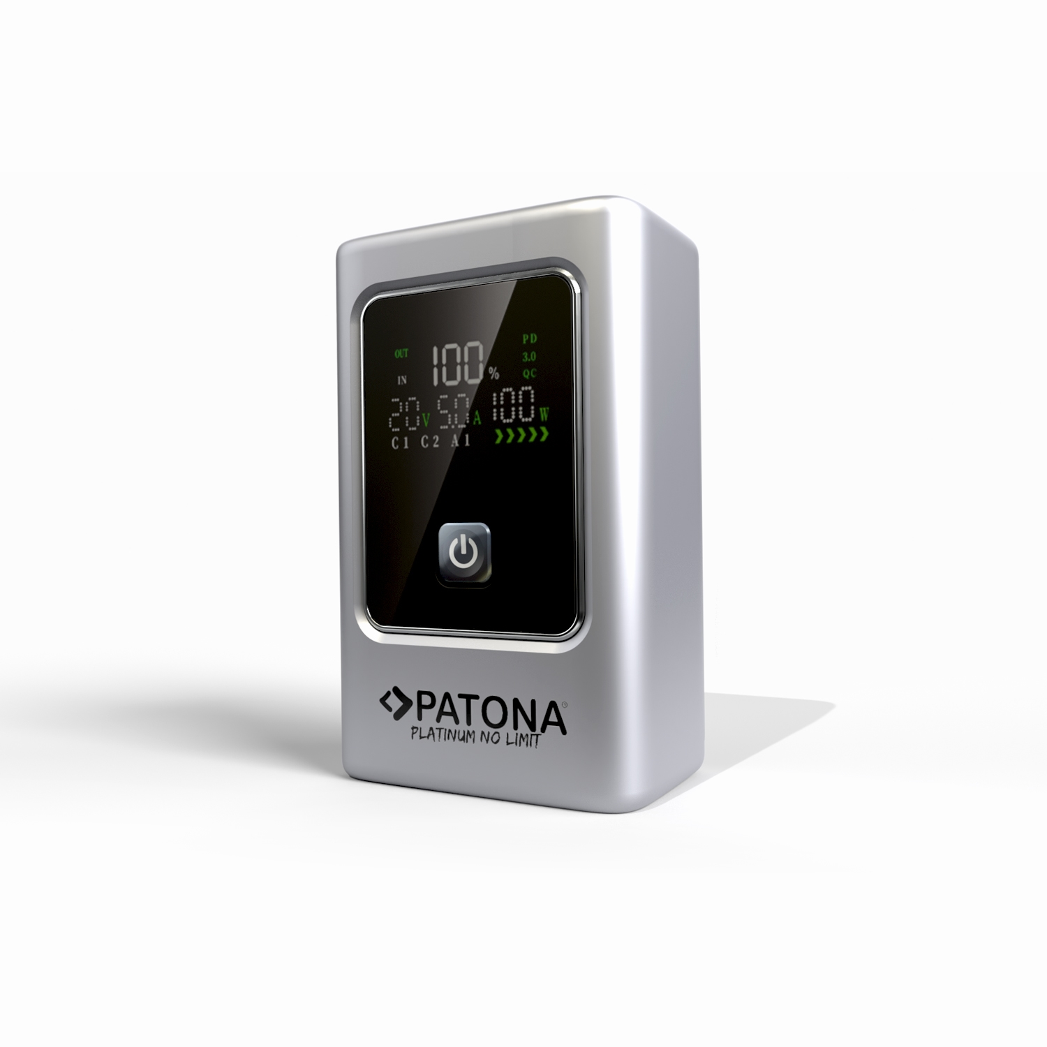 PATONA Platinum Powerbank Luxury One PD35W 10.000mAh 2xUSB-C PD3.0 1xUSB-A