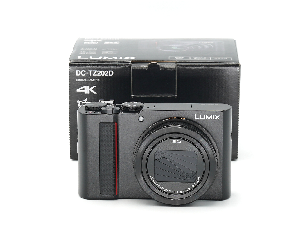 Panasonic Lumix DC-TZ202D schwarz, wie neu #48374**