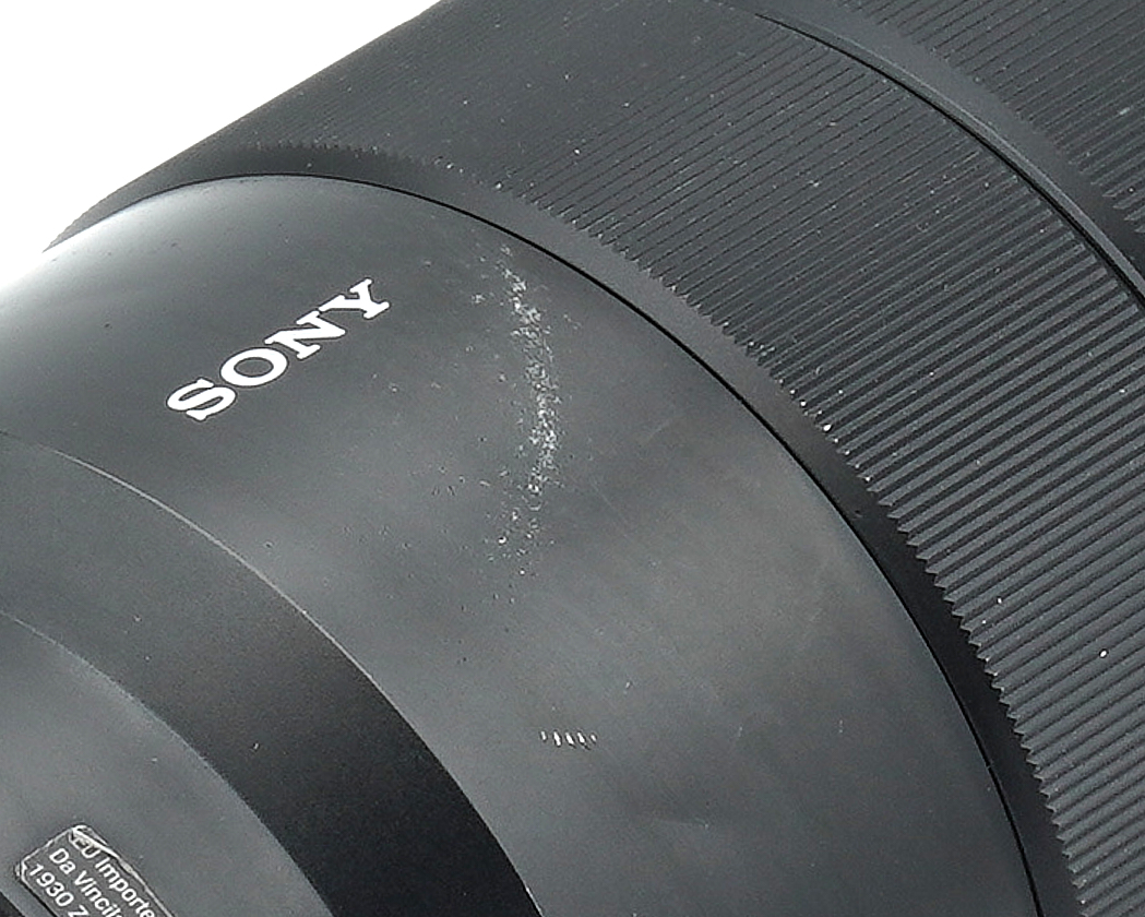 objektiv, Sony, Zoom Objektiv, schwarz, metall