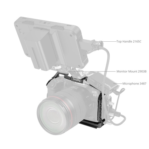 SmallRig 4978 Cage für Canon EOS R5 II