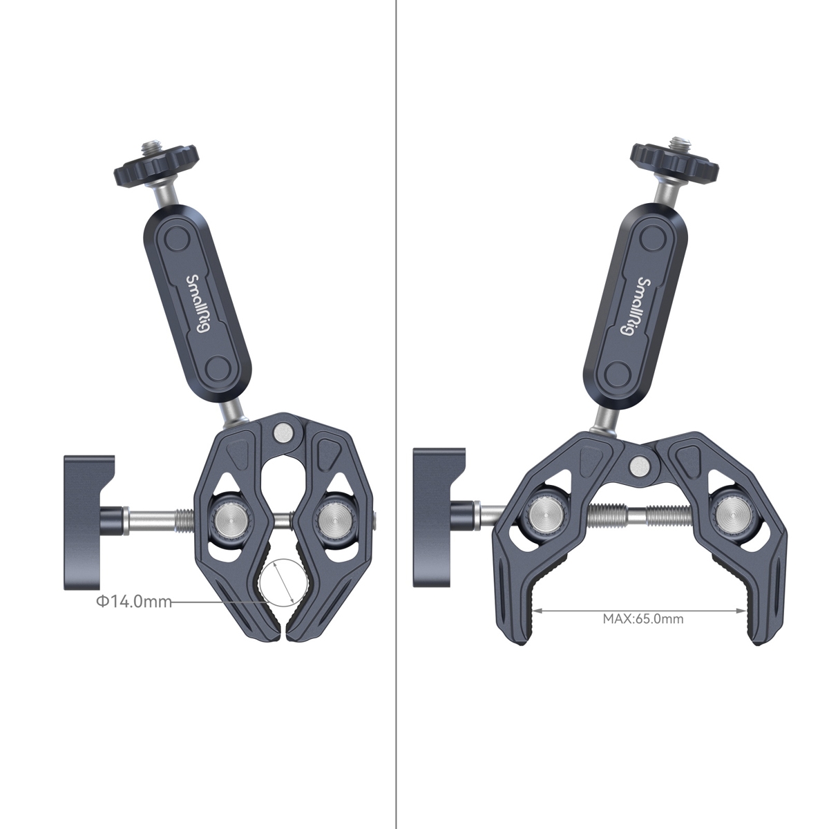 SmallRig 3757B Crab Shaped Clamp with Ballhead Magic Arm