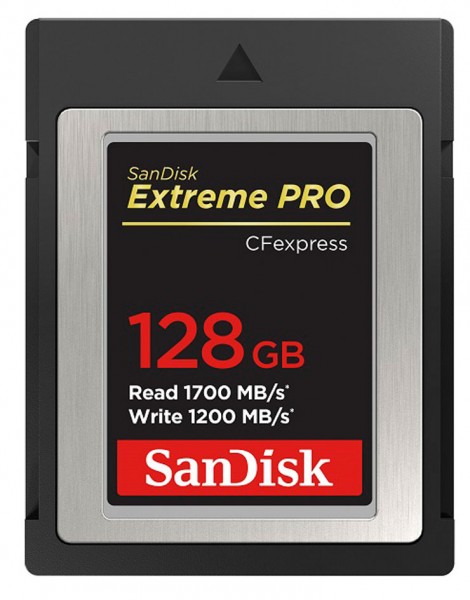 SanDisk ExtremePro CFexpress-Karte 128GB 1700MB/s Type B