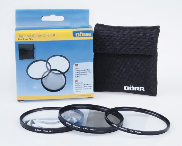 Dörr Digiline All-In-One Filter Kit (UV + Pol + Makro) 77mm