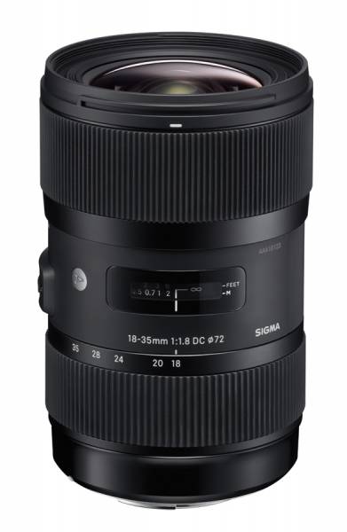 Sigma Art 18-35mm 1.8 DC HSM für Canon