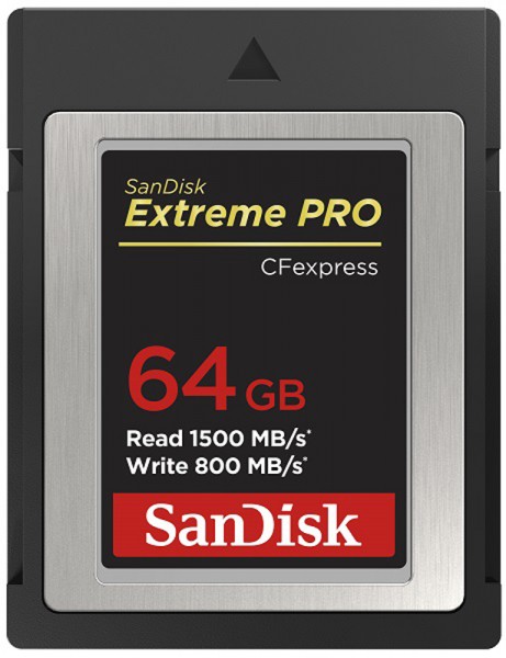 SanDisk ExtremePro CFexpress-Karte 64GB 1500MB/s Type B